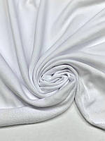 Трьохнитка з мікроначосом, 100% бавовна, білий, Туреччина, 335 г/м2, 190 см