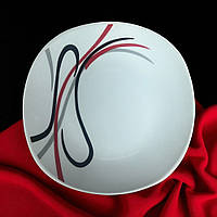 Тарілка квадратна десертна 19см Абстракція 24-168 Vinnarc