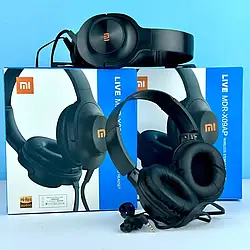 Накладні дротові навушники-гарнітура Xiaomi Mi Live MDR-X09AP Чорний