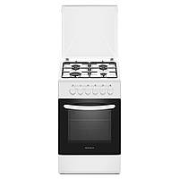 Плита газоелектр. FM5612W 50см. біла (GRUNHELM)