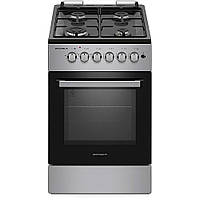 Плита газоелектр. FG5611GB 50см. ,сіро-чорна (GRUNHELM)