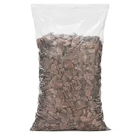 Кора соснова СЕРЕДНЯ фракція прозорий мішок 50л