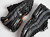 Чоловічі кросівки Nike Air Max 95 Black чорні з оранжевим, фото 9