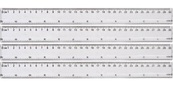 Лінійка пластикова прозора 30см J.Otten 8830/50414, фото 1