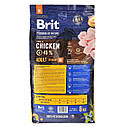 Сухий корм Brit Premium Dog Adult M для дорослих собак середніх порід, з куркою, 8 кг, фото 3