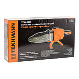 Паяльник для пластикових труб TPW-2406 2400 Вт з насадками та кейсом, фото 5