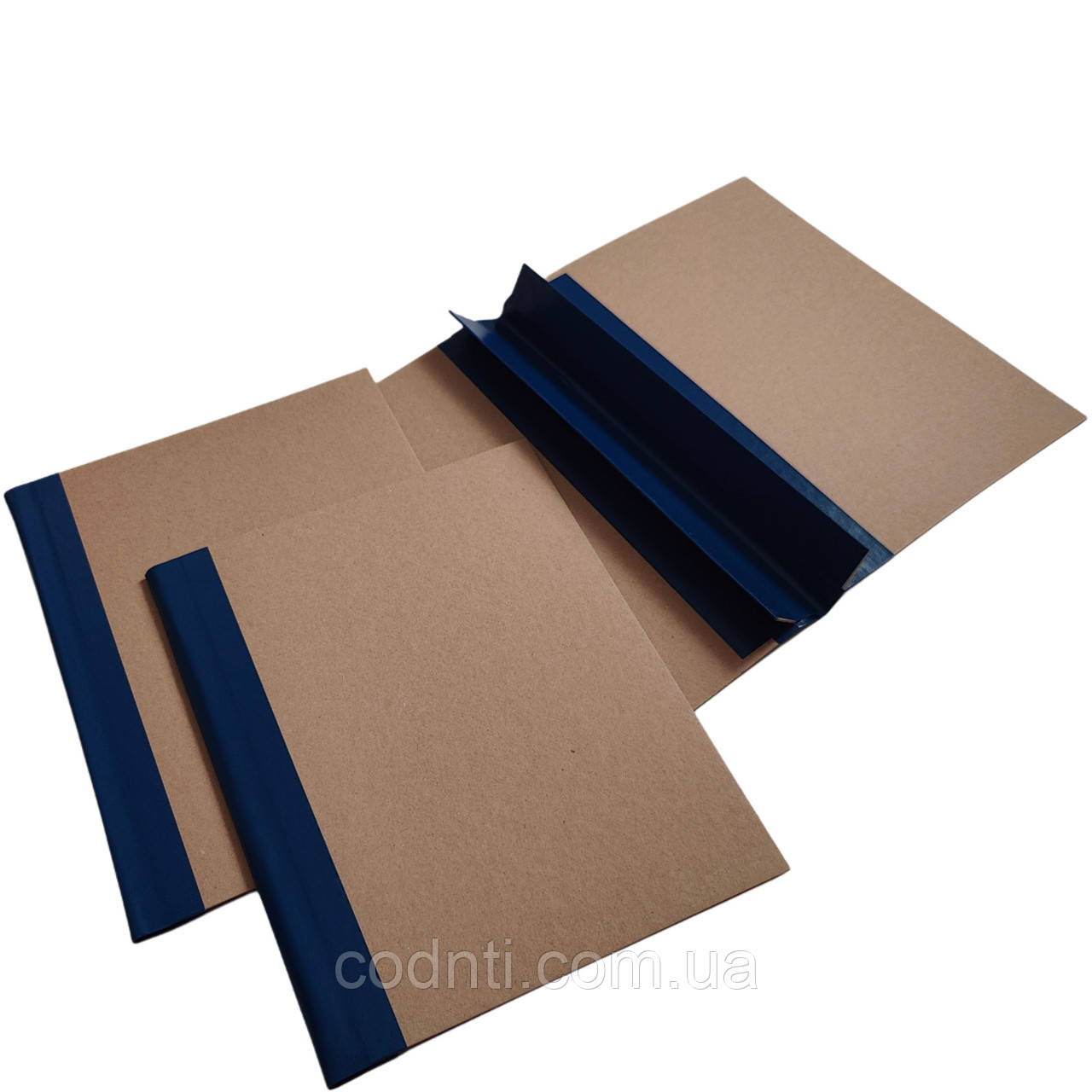 Архівна папка ЦОДНТІ 320х230мм з планками для підшивання  бумвініл 30 мм без титульної сторінки  А4, фото 1