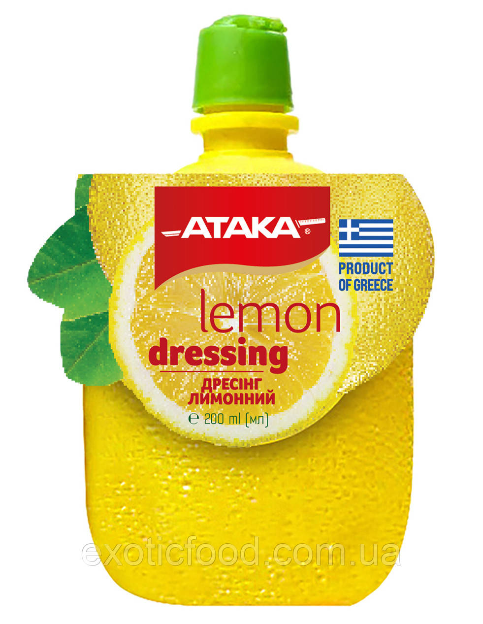 Дресінг лимонний ТМ "АТАКА", 200 мл, фото 1