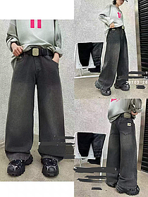 Широкі джинси багі на дівчинку на хлопчика