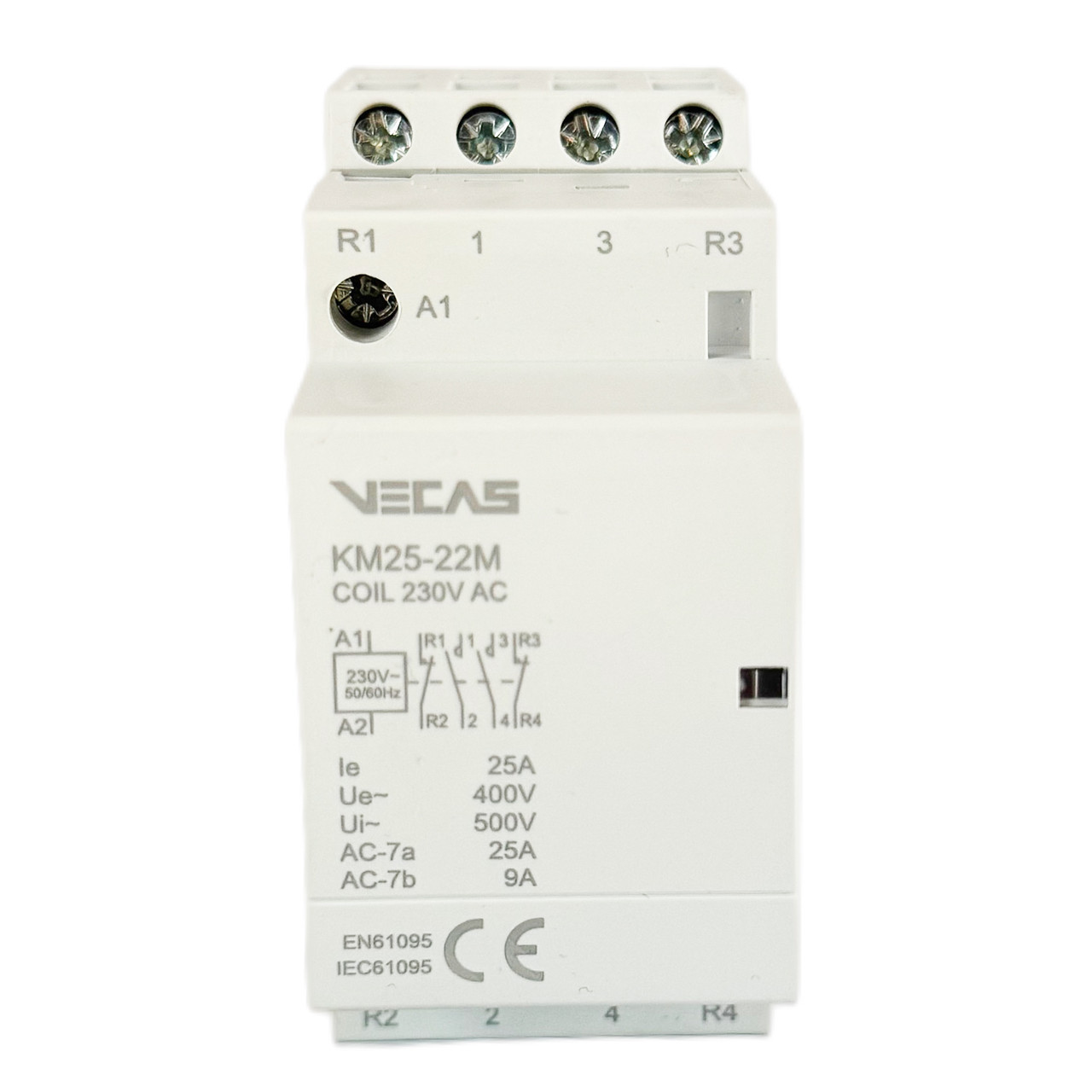 Модульний контактор КМ25-22М AC   Vecas