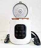 Мультиварка 2 літра портативна 12В/220В, для дому, автомобіля, кемпінгу, фото 2