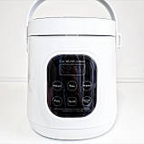 Мультиварка 2 літра портативна 12В/220В, для дому, автомобіля, кемпінгу, фото 4