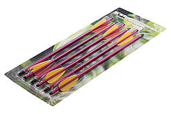 Стріли для арбалета 6 шт Стріли-AL14/6R (алюміній)