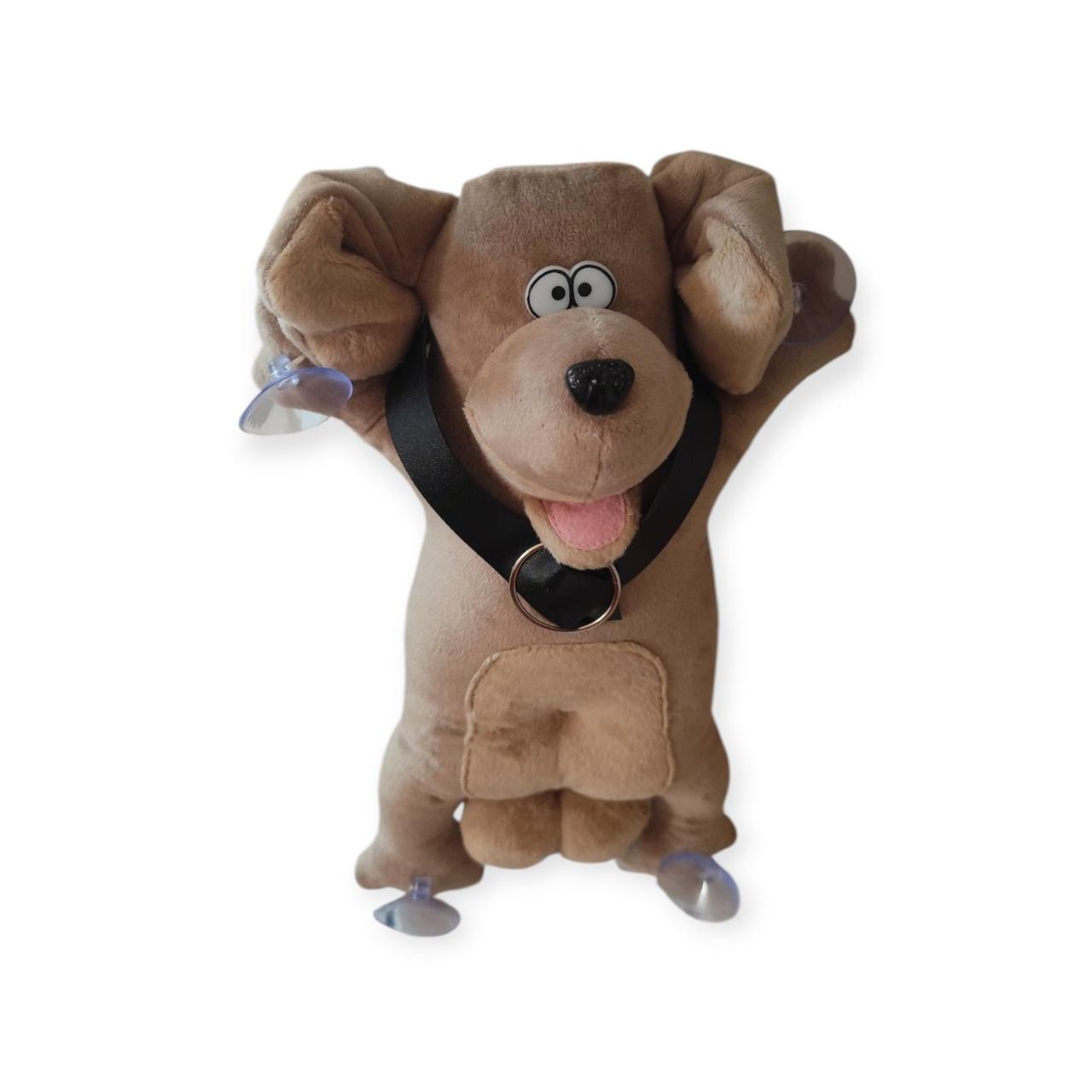 Авто іграшка Собака на присосках 35 см, фото 1