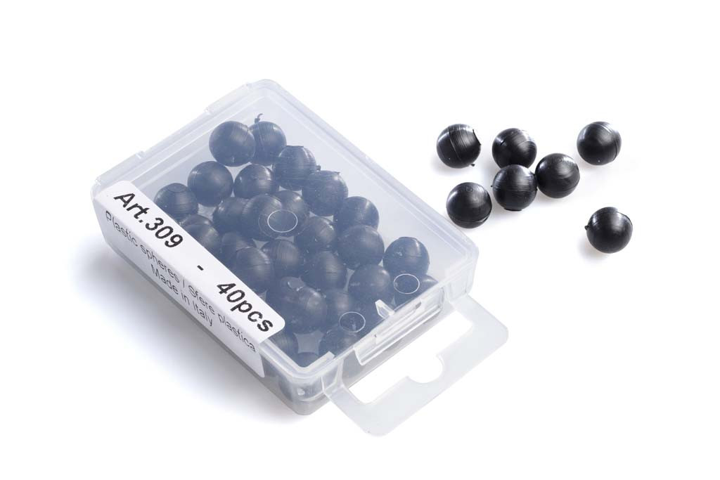 Кульки для рогатки Stil Crin полімерні 10 мм 40шт (309), фото 1