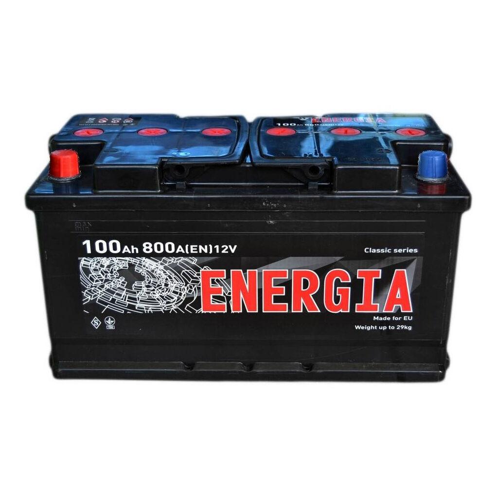 Акумулятор автомобільний ENERGIA 100Аh (000022393)