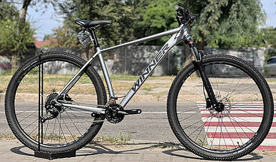 Велосипед гірський спортивний 29" WINNER SOLID-DX сірий на зріст 175-185 см