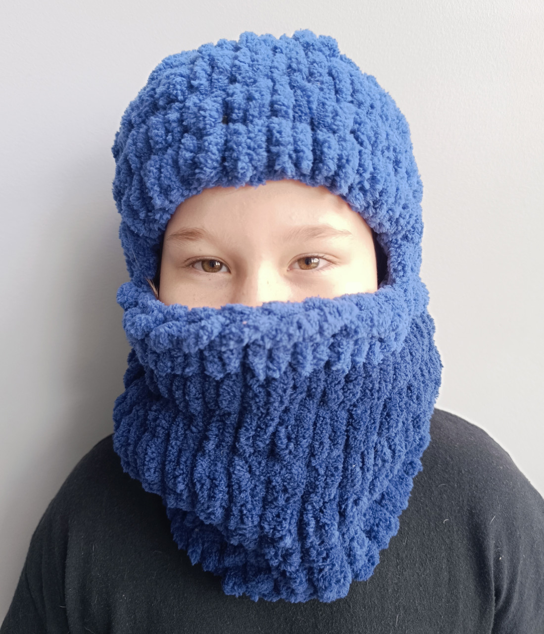 Дитяча шапка-балаклава