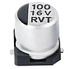 Конденсатор 100uF 16V SMD, фото 2