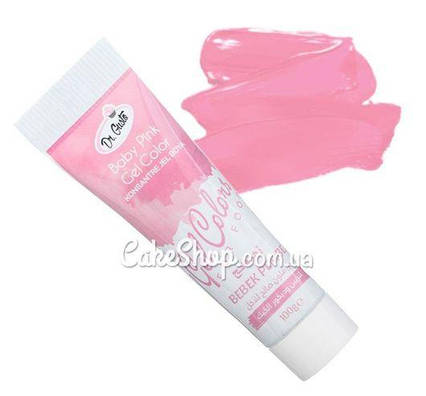 Гелевий барвник Dr. Gusto ніжно-рожевий (Baby Pink ), 100 г УЦІНКА
