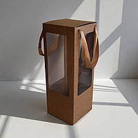 Коробка для подарунків, ляльок, іграшок (150х150х400мм.) крафт