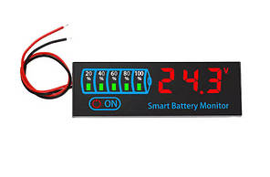 Універсальний індикатор ємності акумуляторів 4615N  7-55 В