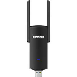 WiFi-USB адаптер COMFAST WiFi, 1300 Мбіт/с, 2,4 ГГц, 5 ГГц
