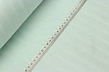 Страйп сатин колір ментол 1*1 см ширина 240 см № VS-N-0044, фото 6