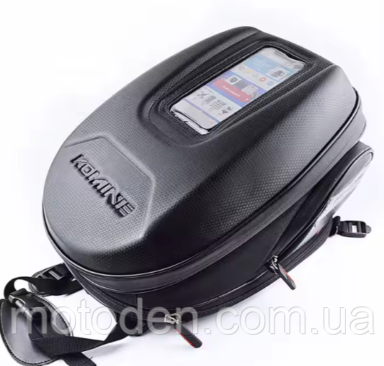 Сумка на бак мотоцикла Komine SA-225 (35х25х23см) з дощовиком, фото 1