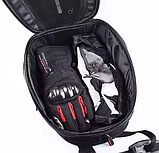 Сумка на бак мотоцикла Komine SA-225 (35х25х23см) з дощовиком, фото 5