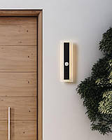 Вуличний настінний світильник ROSALIE LED Garden, чорний 30см