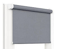 Роллеты на окна Роллета тканевая Рулонные шторы Len Серый