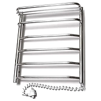 Електричний полотенцесушитель EP (трапеція полиця) 600/6/500 з нержавіючої сталі, 6 секцій