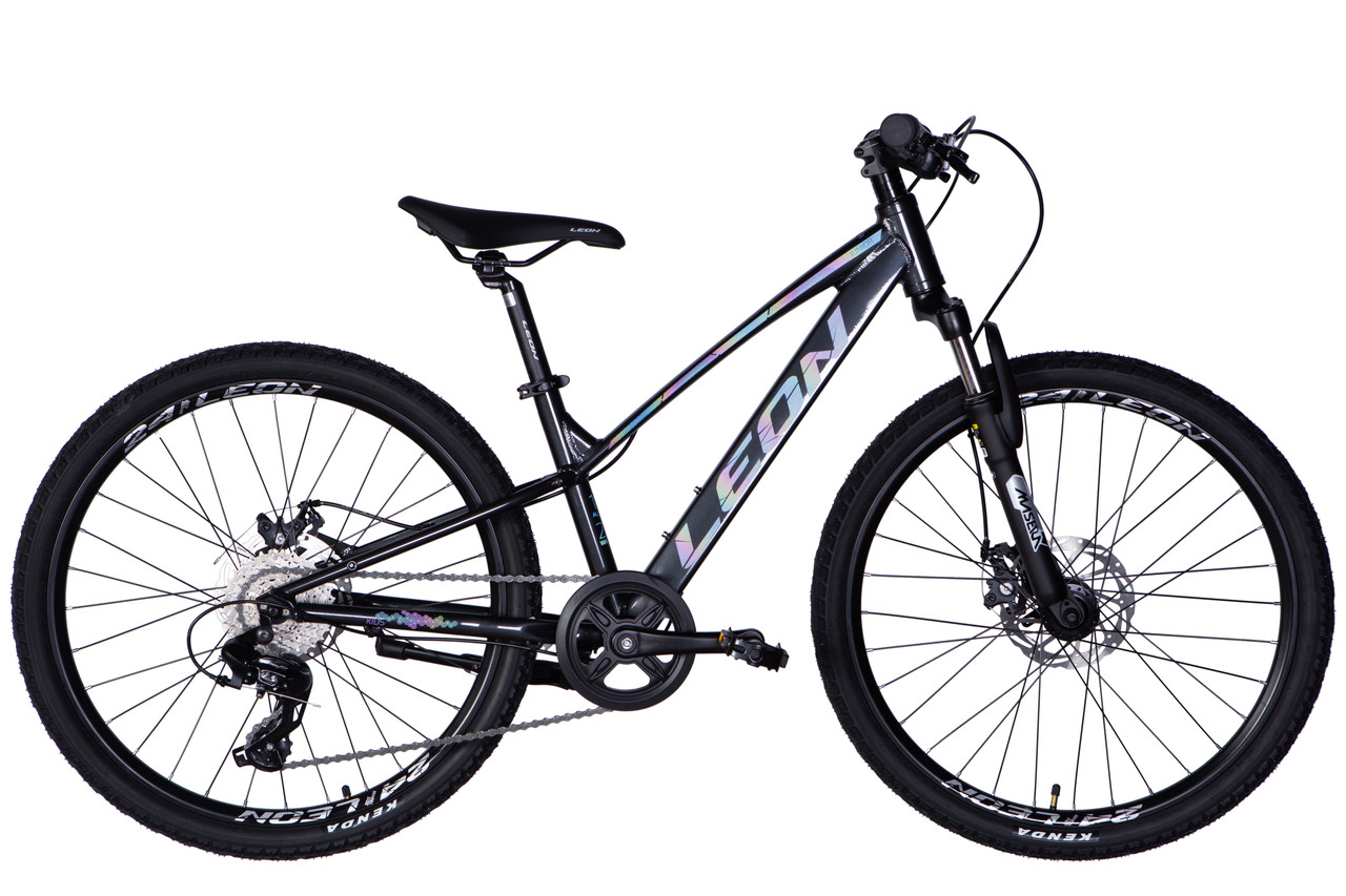 Велосипед 26" Leon SUPER JUNIOR DD CS 2025 рама - 13" чорний