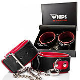 Наручники з натуральної шкіри Whips Handcuffs For Her, фото 2