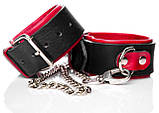 Наручники з натуральної шкіри Whips Handcuffs For Her, фото 4