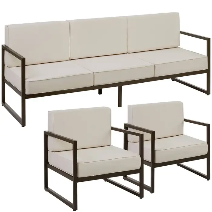 Просторий садовий лаунж-набір Comosa на 5 персон