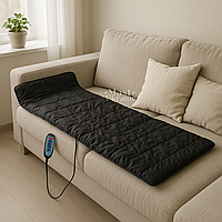 Масажний матрац із підігрівом і пультом керування 150×55 см, складаний вібраційний масажер TV-11