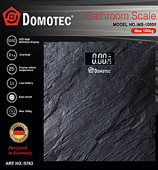 Підлогові ваги Domotec MS-10000 — з LED-дисплеєм і термометром
