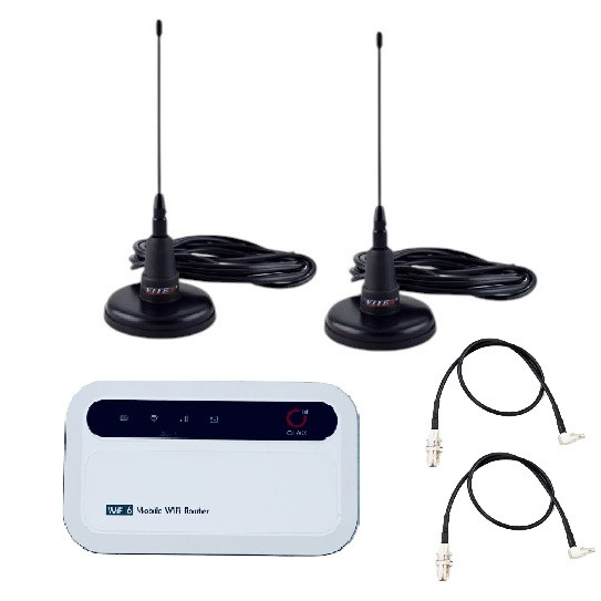 Комплект "4G роутер Olax MF985 + Антена автомобільна 10 дБ"