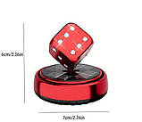 Ароматизатор автомобільний UFT Куб на сонячній батареї 3 кольори, фото 5