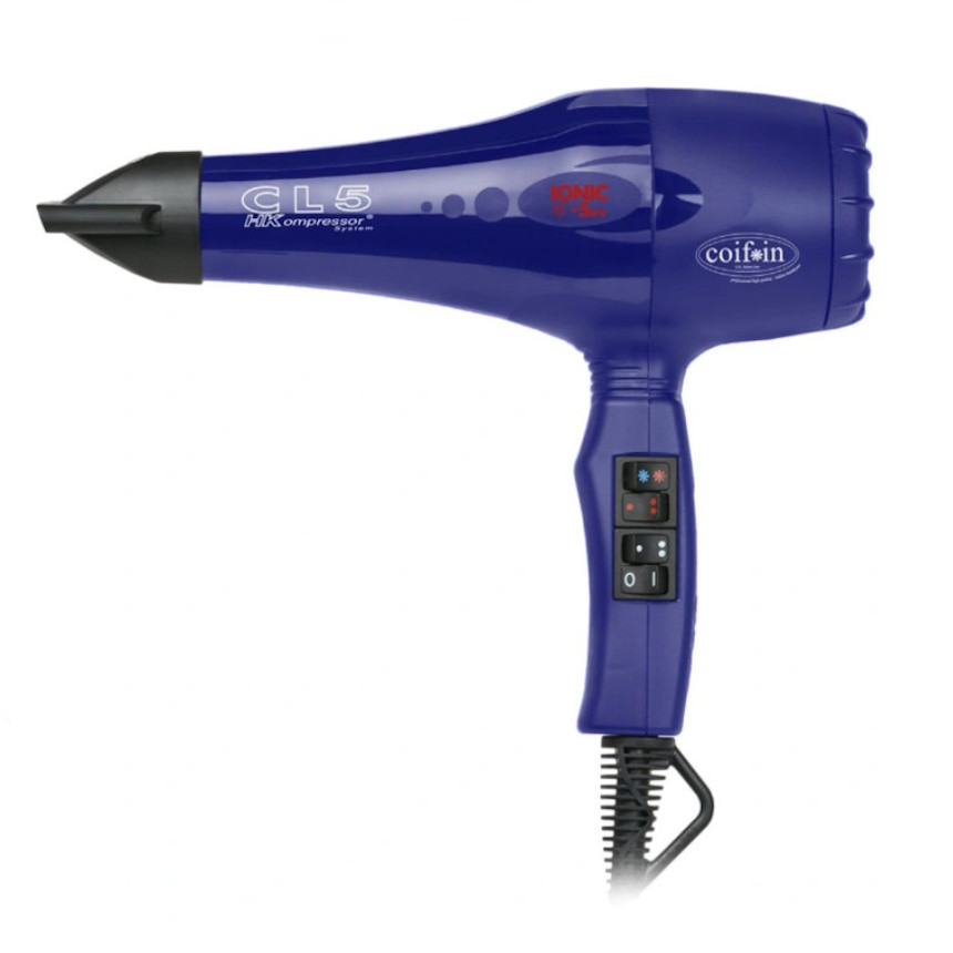 Професійний фен Coifin CL5R-ion 2100-2300W, синій (CL5R-ion), фото 1