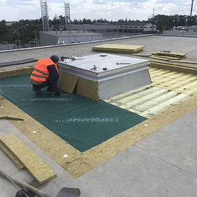 Протипожежний захист біля люків димовидалення 2