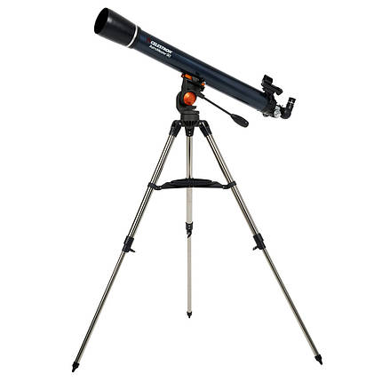 Телескоп Celestron AstroMaster 90 AZ | Рефрактор-ахромат на азимутальному монтуванні для астрономічних/наземних спостережень, фото 1
