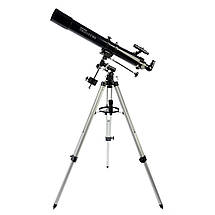 Телескоп Celestron PowerSeeker 80 EQ | Довгофокусний рефрактор-ахромат початкового рівня на екваторіальному монтуванні, фото 3