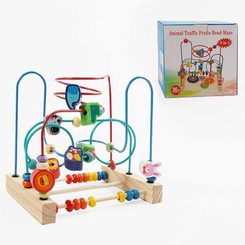 Пальчиковий лабіринт F 43615 (24) дерев'яний, у коробці., фото 1