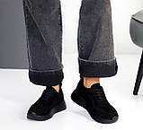 Кросівки жіночі на потовщеній підошві шкіряні 36 37 38 39 40 41, фото 4