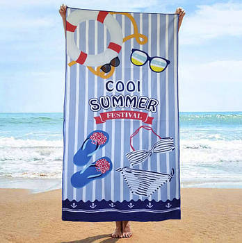 Рушник пляжний (90 на 180 см)