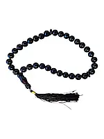 Чотки Сердолік коричневі 33 намистини