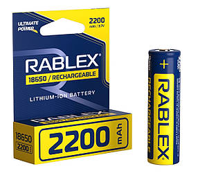 Акумулятор Rablex 18650 Li-ion 2200mAh Li-ION 3.7v